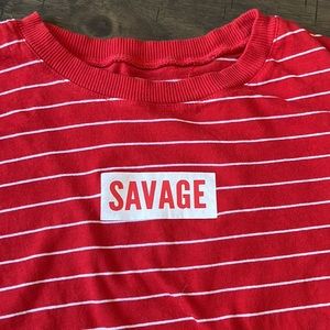 Tbar limited long sleeve crop sz: Med🛑SOLD🛑